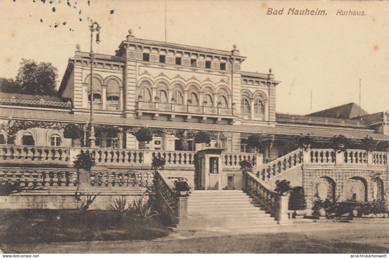 Bad Nauheim, Kurhaus Feldpgl1916 #G5689 - Andere & Zonder Classificatie