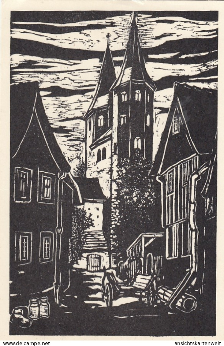 Kirche Zu Drübeck (Kr.Wernigerode) Nach Holzschnitt V. C.Wild-Wall Ngl #G5699 - Andere & Zonder Classificatie