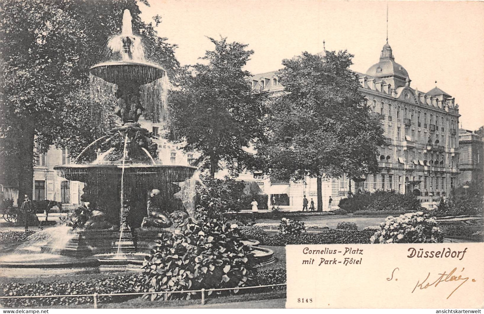 Düsseldorf Cornelius-Platz Mit Parkhotel Gl1904 #165.515 - Andere & Zonder Classificatie