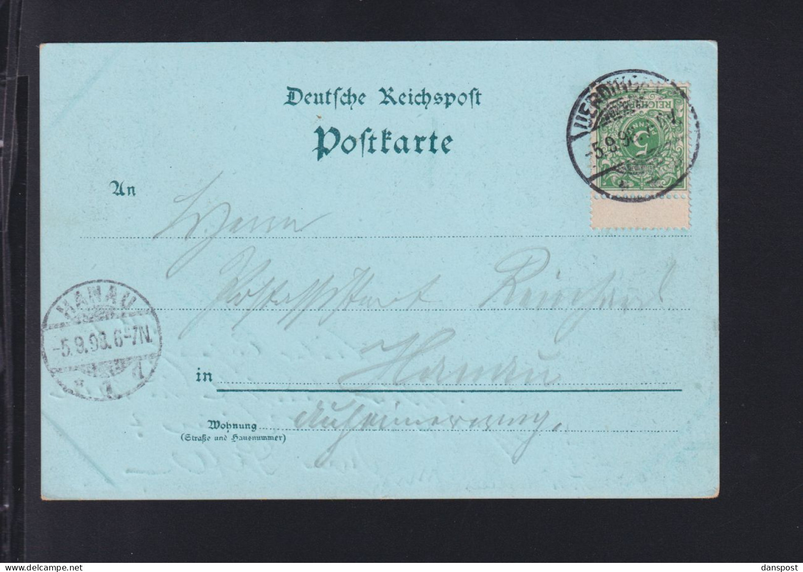 Dt. Reich Litho Uerdingen Krefeld 1898 - Krefeld