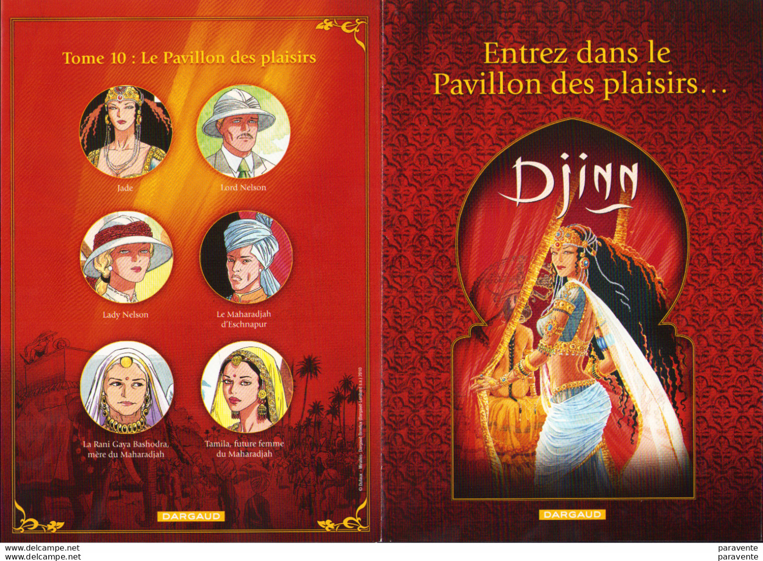 MIRALLES : Depliant DJINN 10 - Andere & Zonder Classificatie