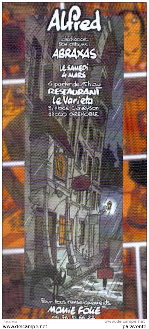 ALFRED : Carte Annonce ABRAXAS - Cartoline Postali