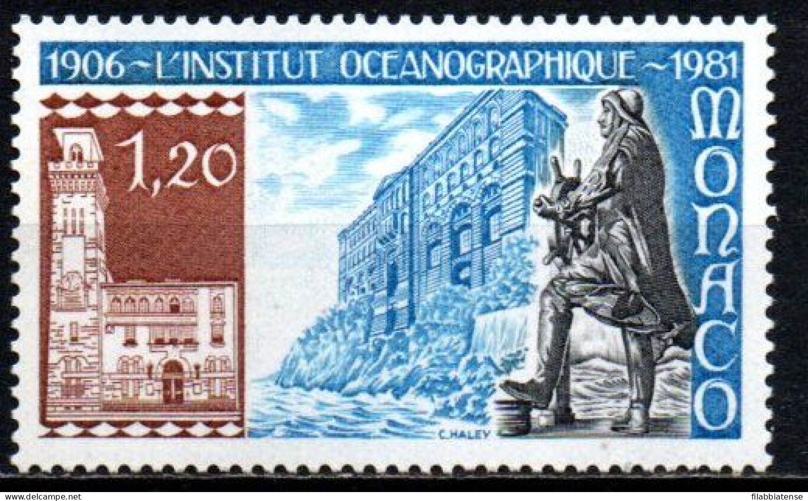 1981 - Monaco 1278 Istituto Oceanografico       ---- - Unused Stamps