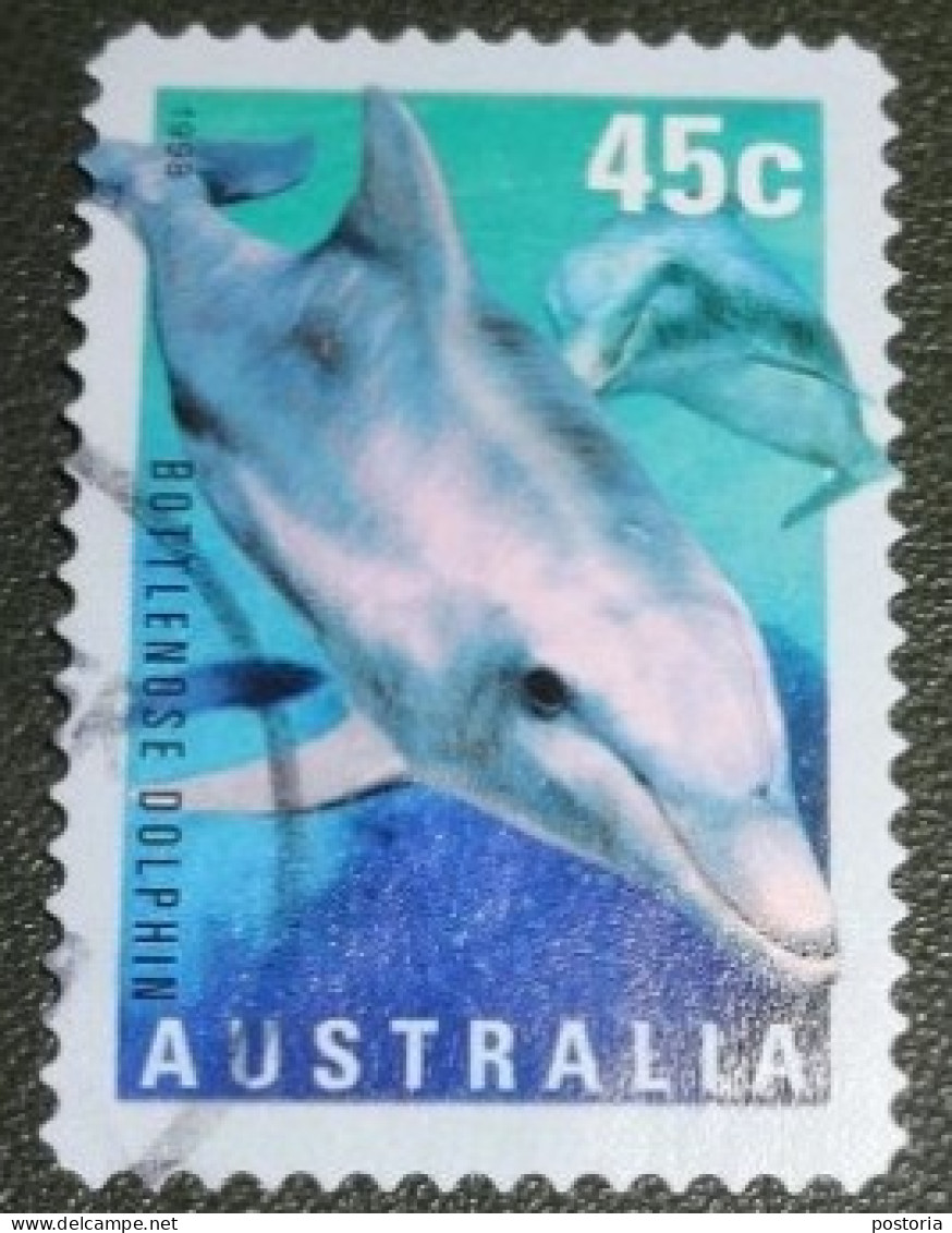 Australië - Michel 1778 - 1998 - Gebruikt - Used - Grand Dauphin - Tuimelaar - Dolfijn - Dolphin - Gebruikt