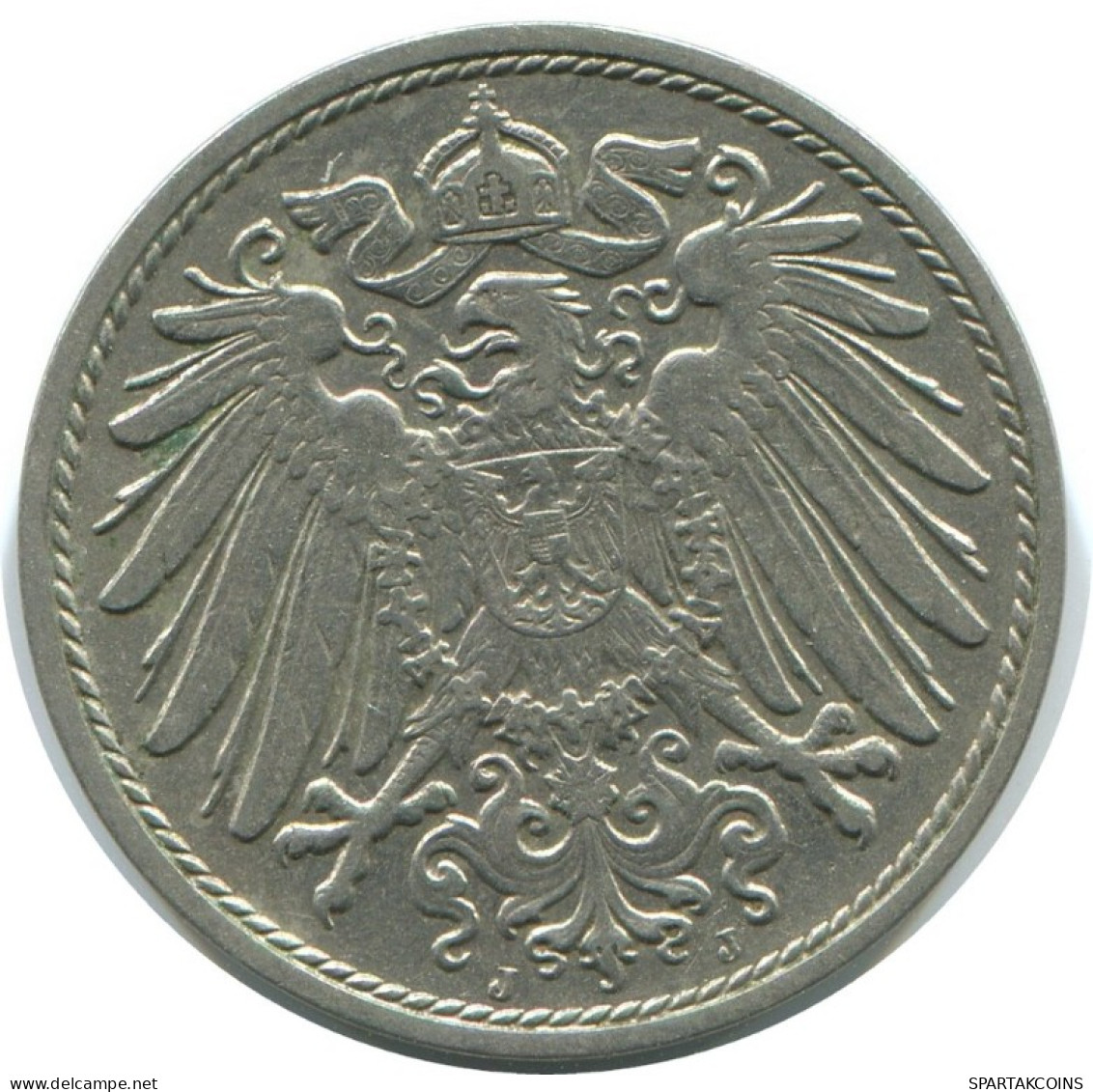 10 PFENNIG 1912 J ALEMANIA Moneda GERMANY #AE531.E.A - 10 Pfennig