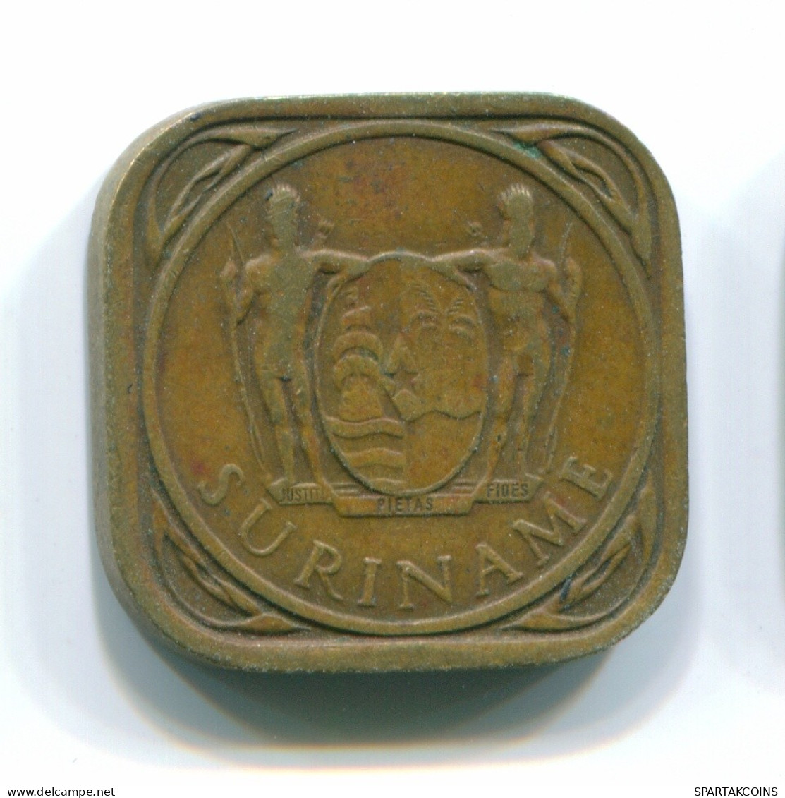 5 CENTS 1962 SURINAM NIEDERLANDE Nickel-Brass Koloniale Münze #S12703.D.A - Surinam 1975 - ...