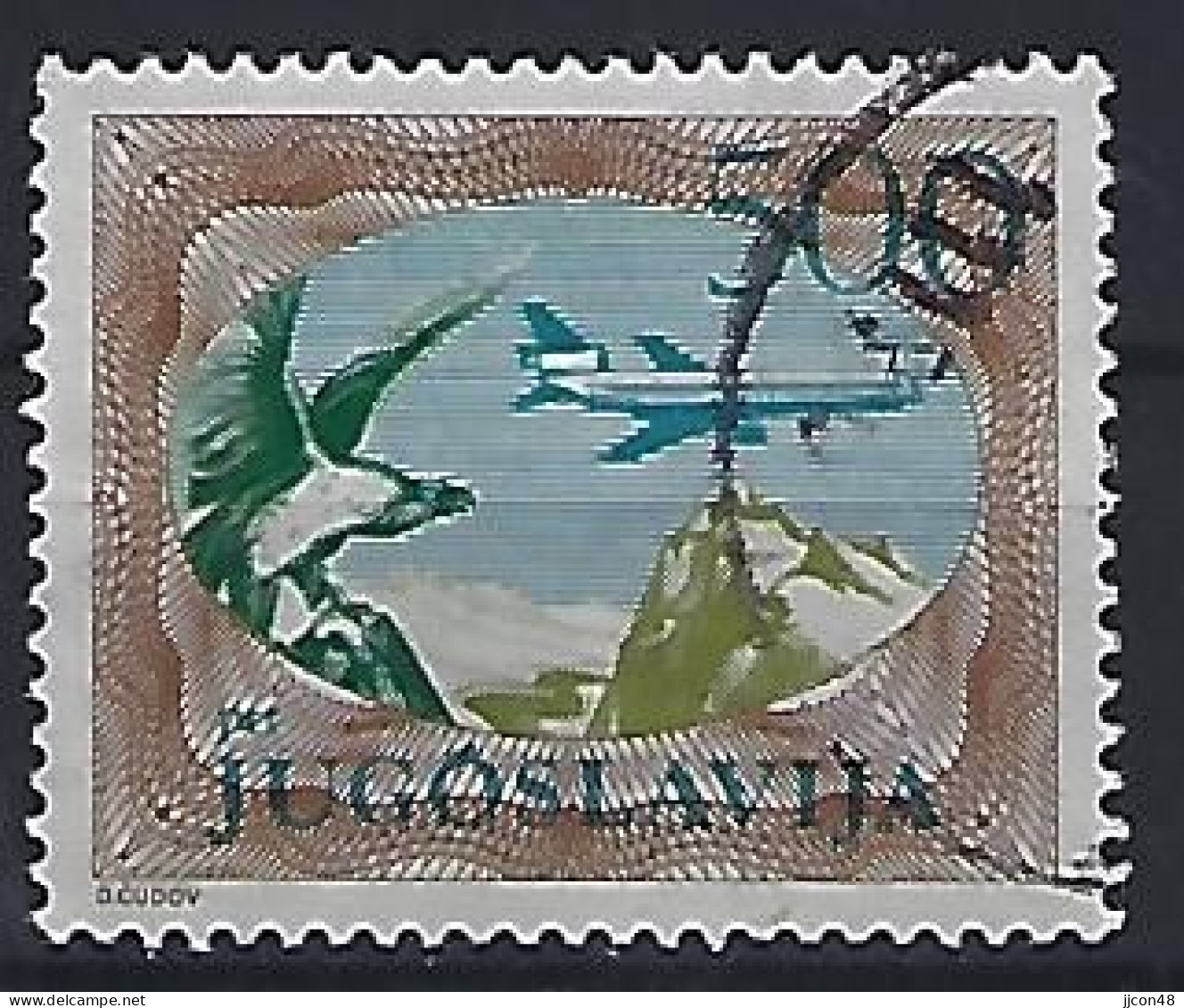 Jugoslavia 1985  Flugpostmarken (o) Mi.2098 A - Usados