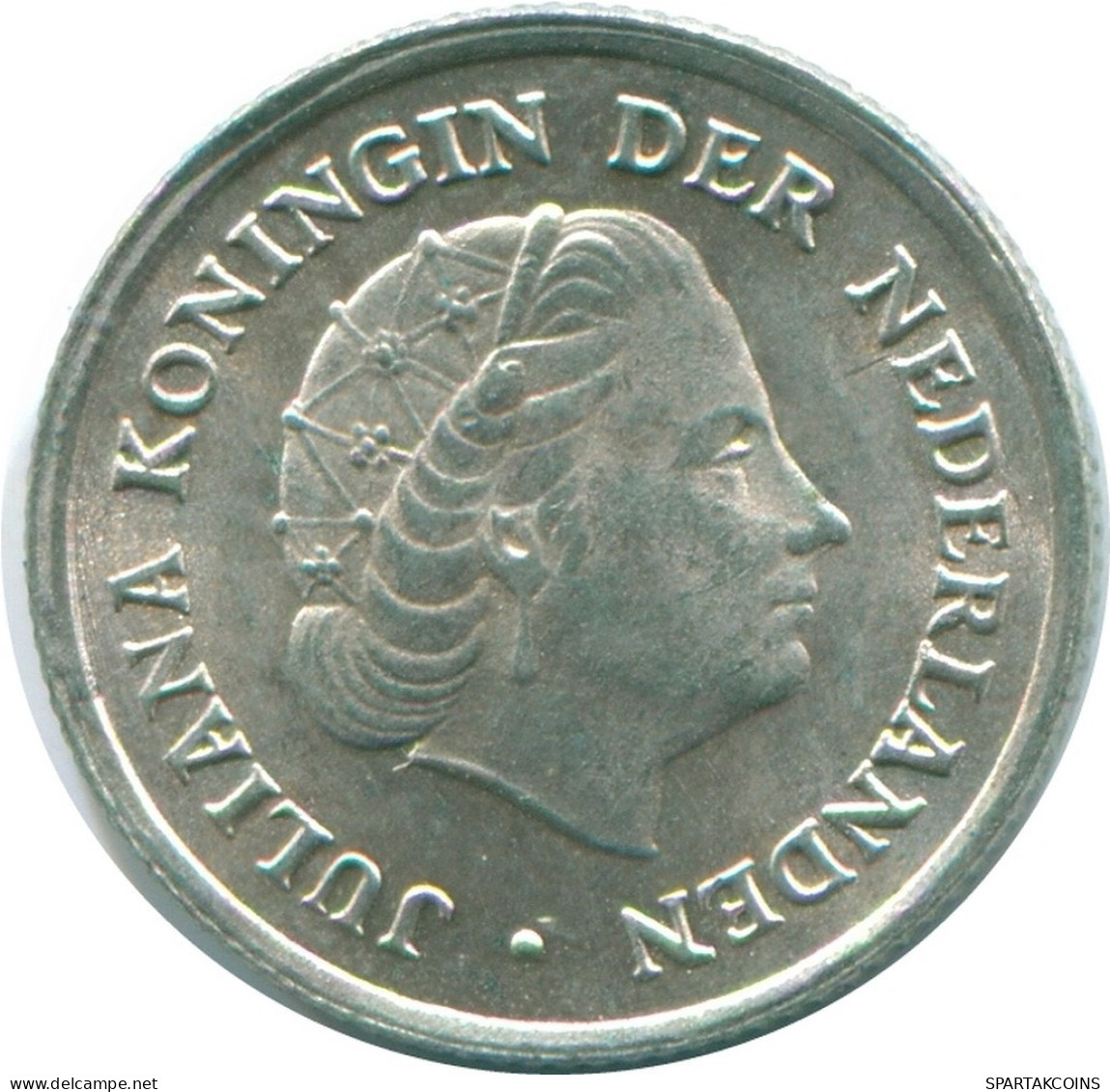 1/10 GULDEN 1970 NETHERLANDS ANTILLES SILVER Colonial Coin #NL12973.3.U.A - Antille Olandesi