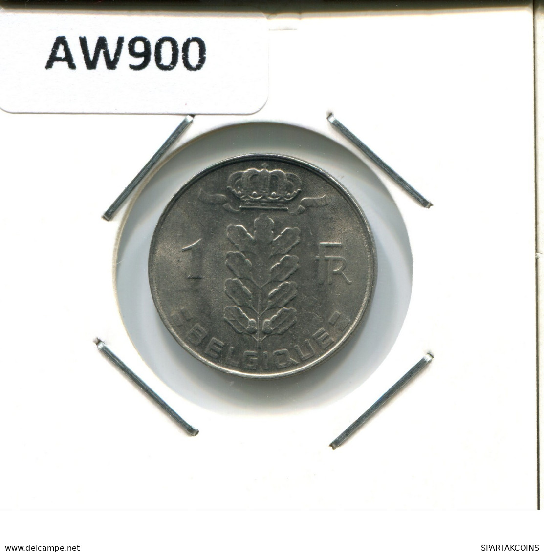 1 FRANC 1976 FRENCH Text BÉLGICA BELGIUM Moneda #AW900.E.A - 1 Franc