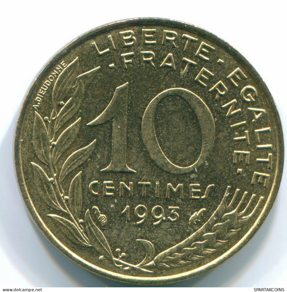 10 CENTIMES 1993 FRANKREICH FRANCE Französisch Münze UNC #FR1233.1.D.A - 10 Centimes