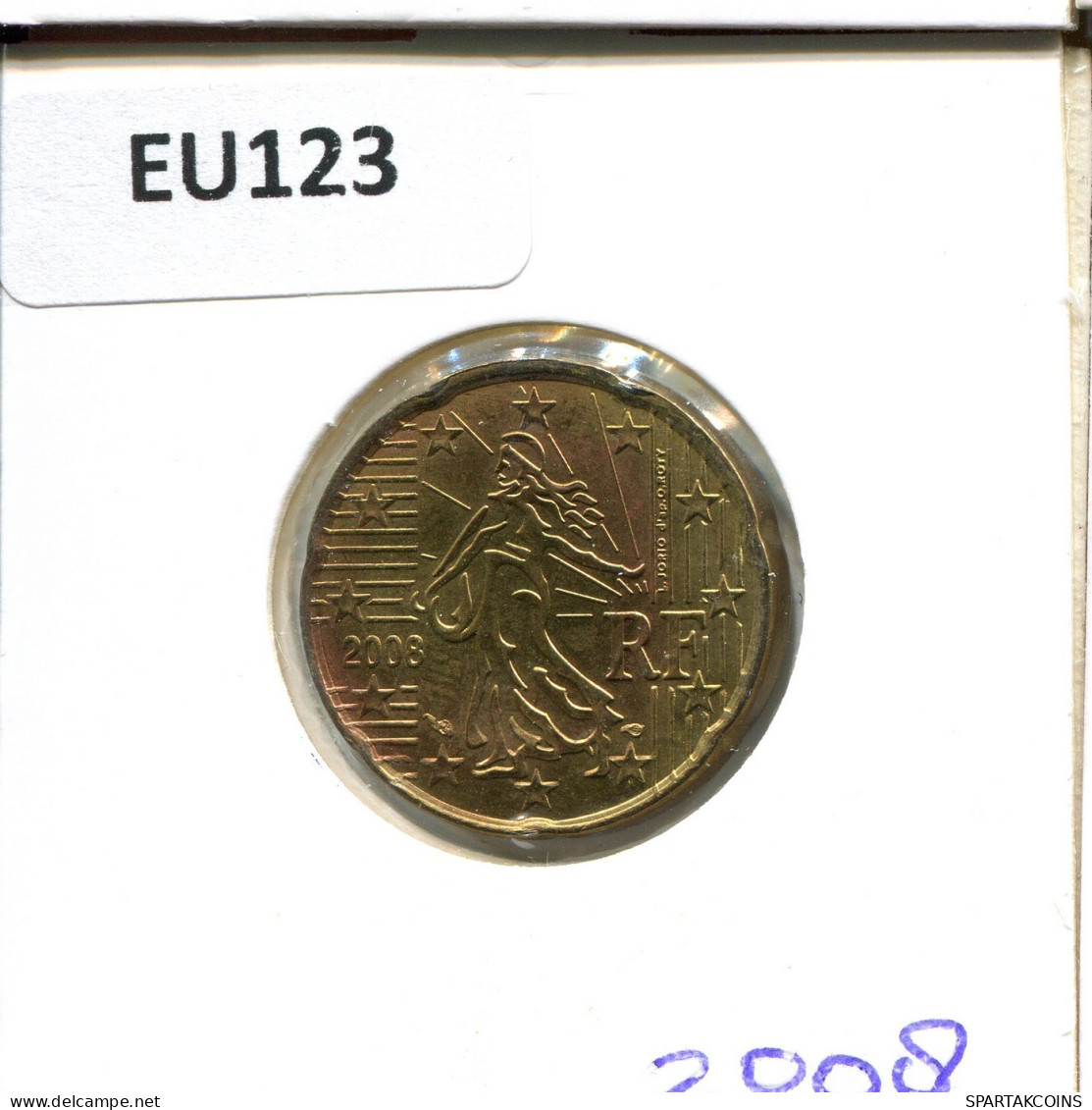 20 EURO CENTS 2008 FRANCE Pièce #EU123.F.A - Frankrijk
