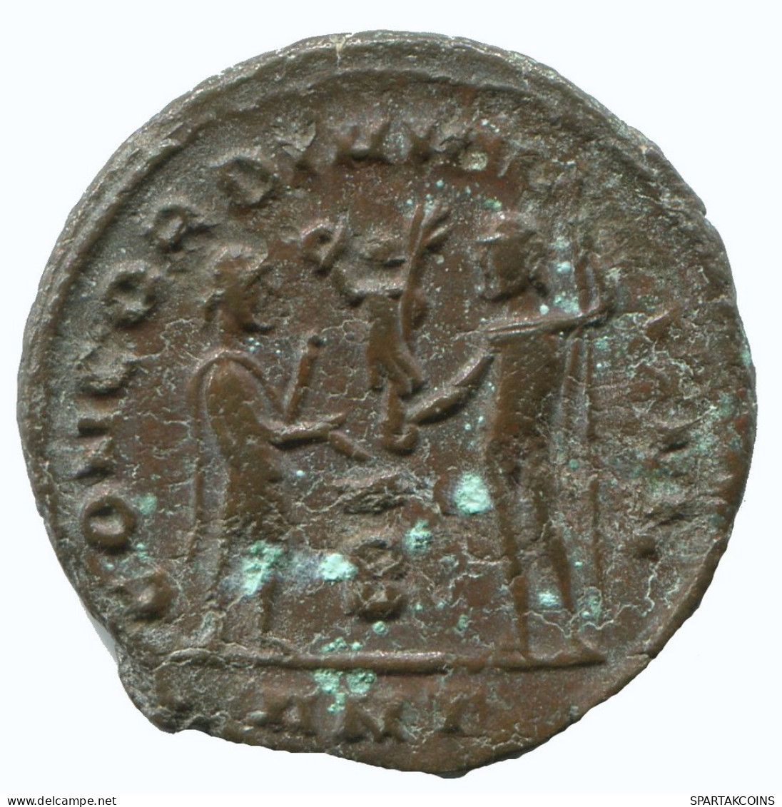 MAXIMIANUS ANTONINIANUS Antiochia *b/ant Concord 3.7g/20mm #NNN1815.18.D.A - The Tetrarchy (284 AD Tot 307 AD)