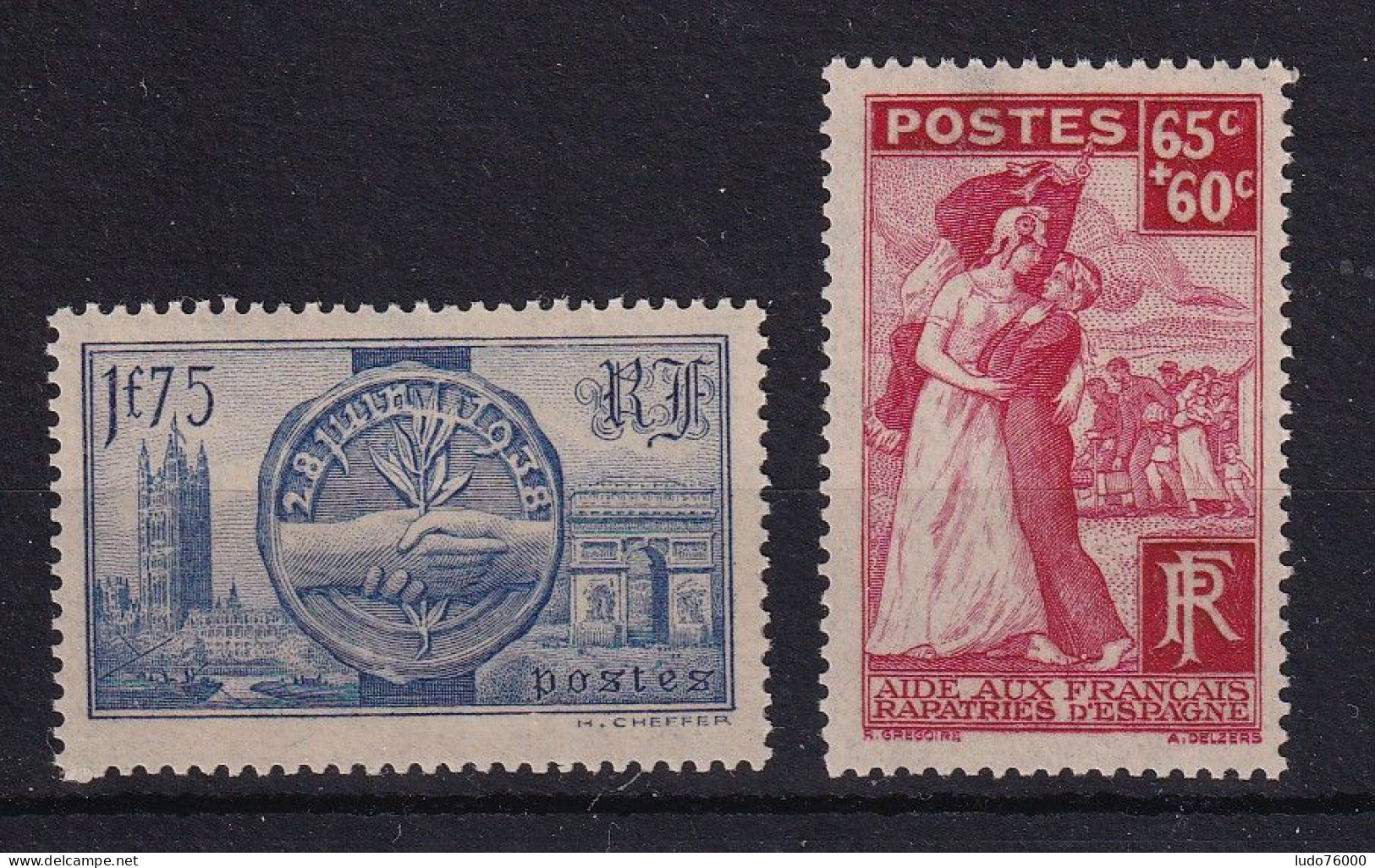 D 780 / LOT N° 400/401 NEUF** COTE 11.40€ - Collections