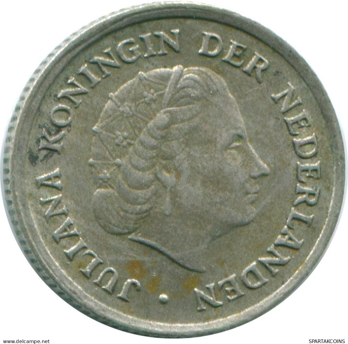 1/10 GULDEN 1970 NETHERLANDS ANTILLES SILVER Colonial Coin #NL13100.3.U.A - Antilles Néerlandaises