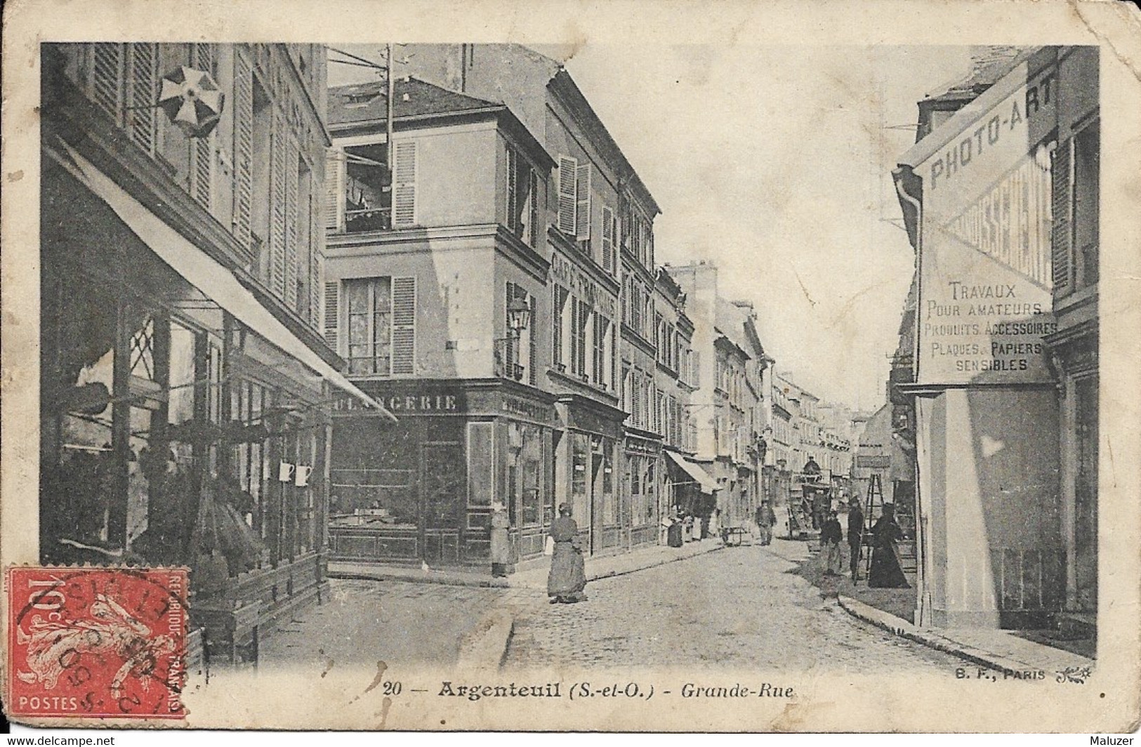 ARGENTEUIL - GRANDE-RUE - Argenteuil