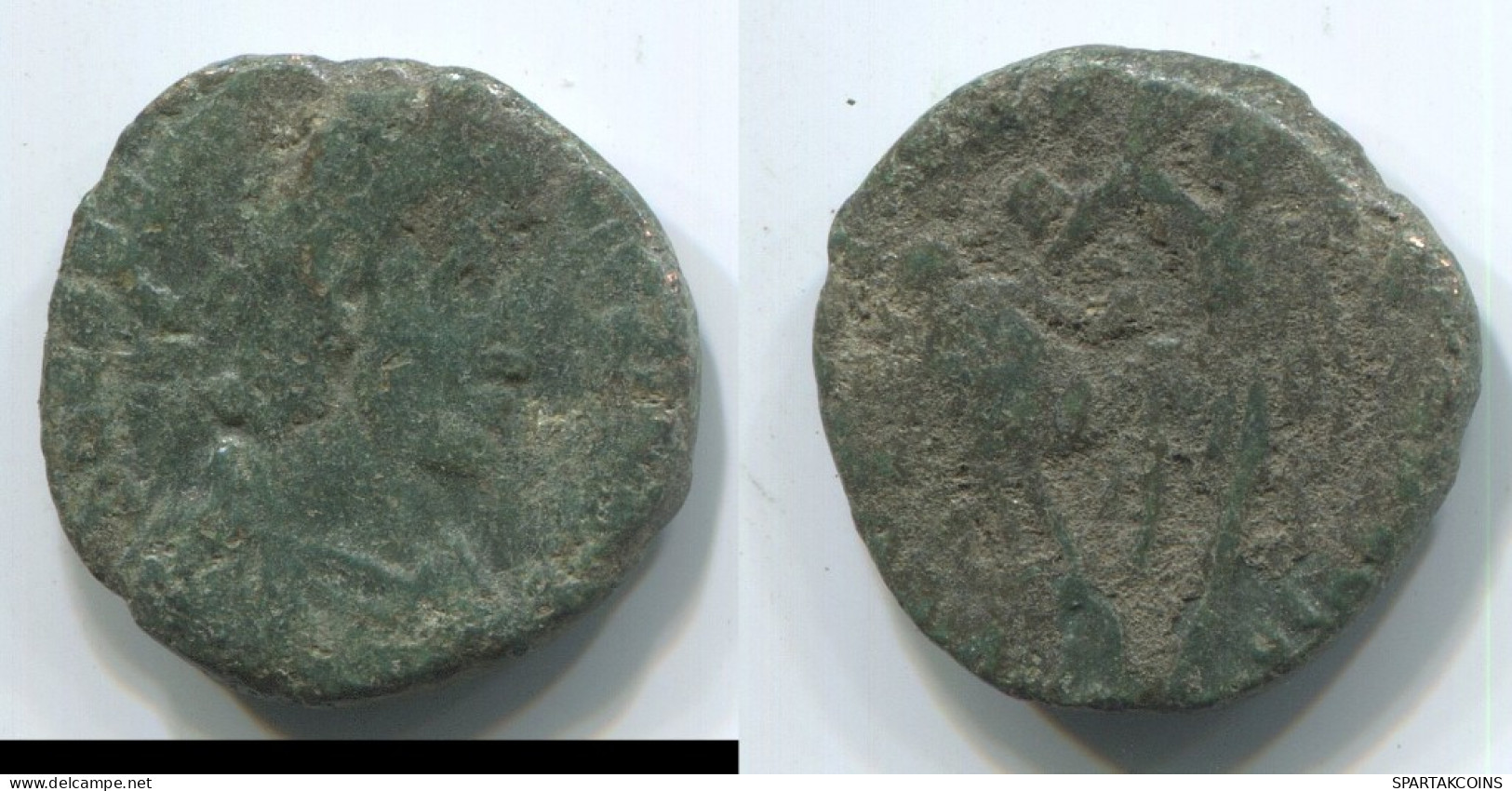 LATE ROMAN IMPERIO Follis Antiguo Auténtico Roman Moneda 2.7g/16mm #ANT2123.7.E.A - The End Of Empire (363 AD Tot 476 AD)