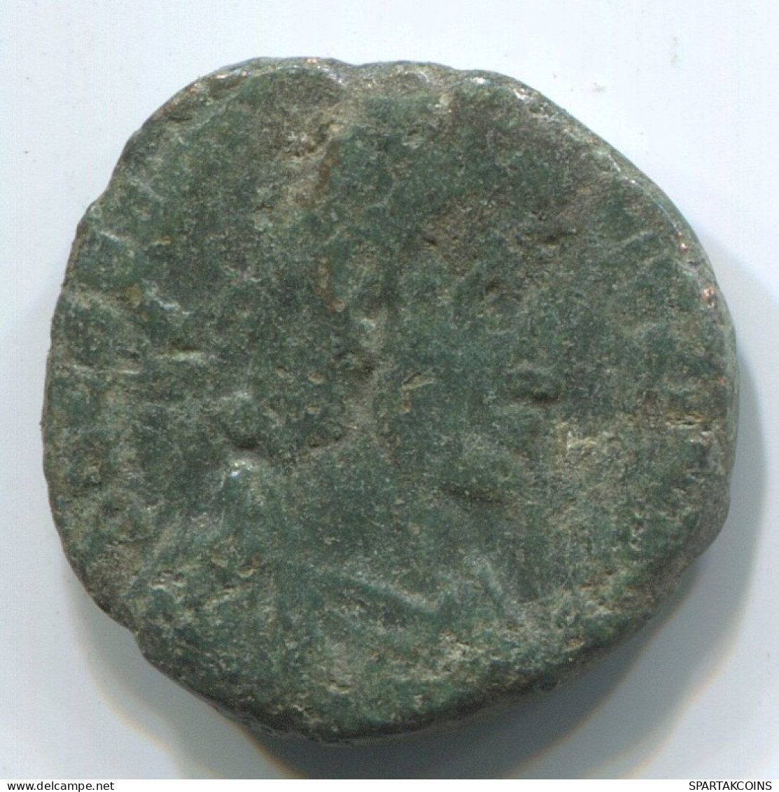 LATE ROMAN IMPERIO Follis Antiguo Auténtico Roman Moneda 2.7g/16mm #ANT2123.7.E.A - The End Of Empire (363 AD Tot 476 AD)