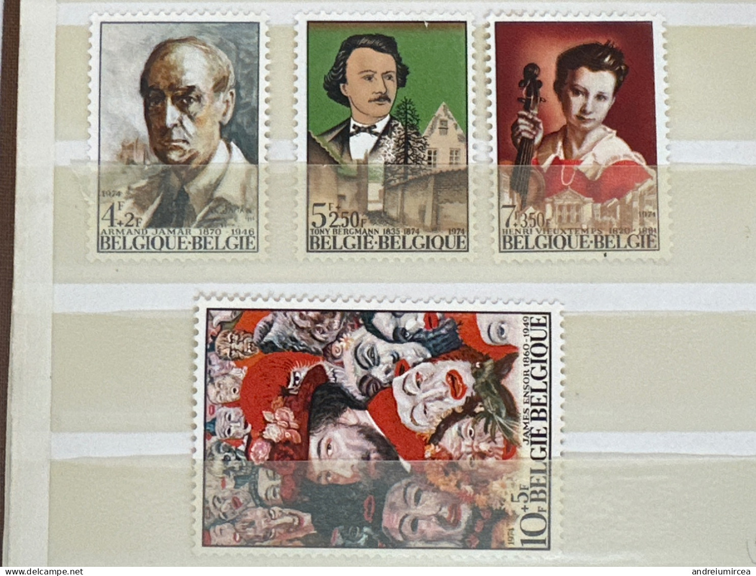 MNH Peinture Art Portraits - Unused Stamps