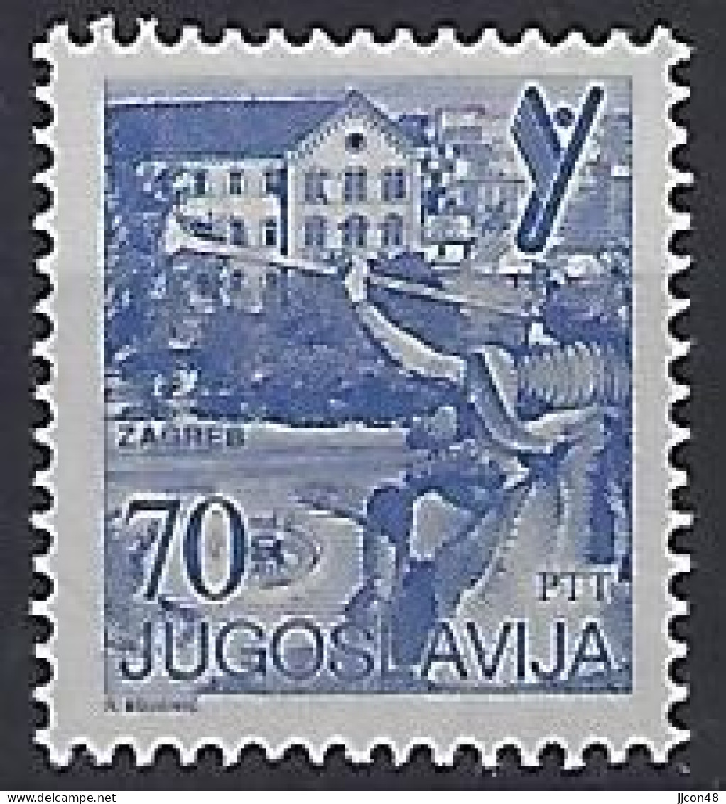 Jugoslavia 1985  Sehenswurdigkeiten (o) Mi.2119 A - Gebruikt