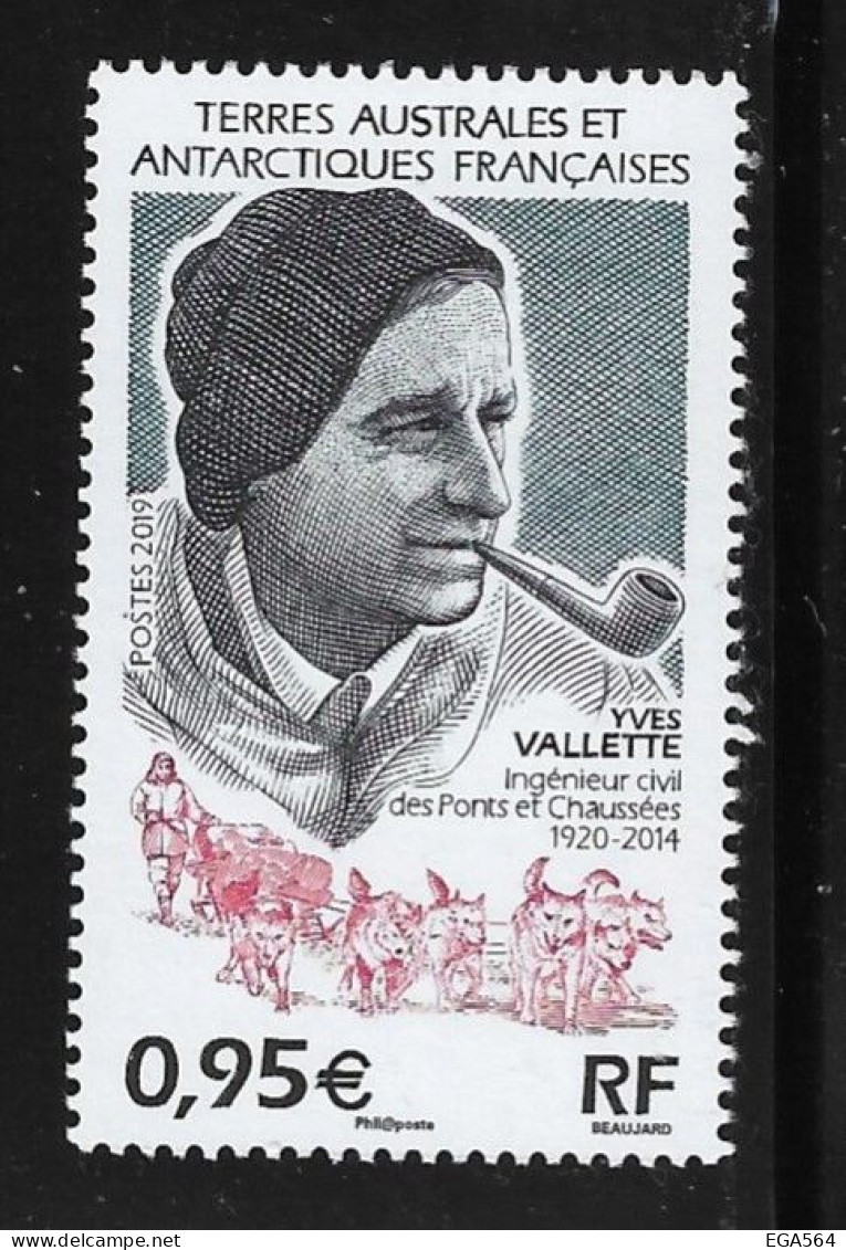 CN9- Y&T 894 **MNH De 2019- YVES VALLETTE (Ingénieur) - Traineau à Chiens - - Neufs