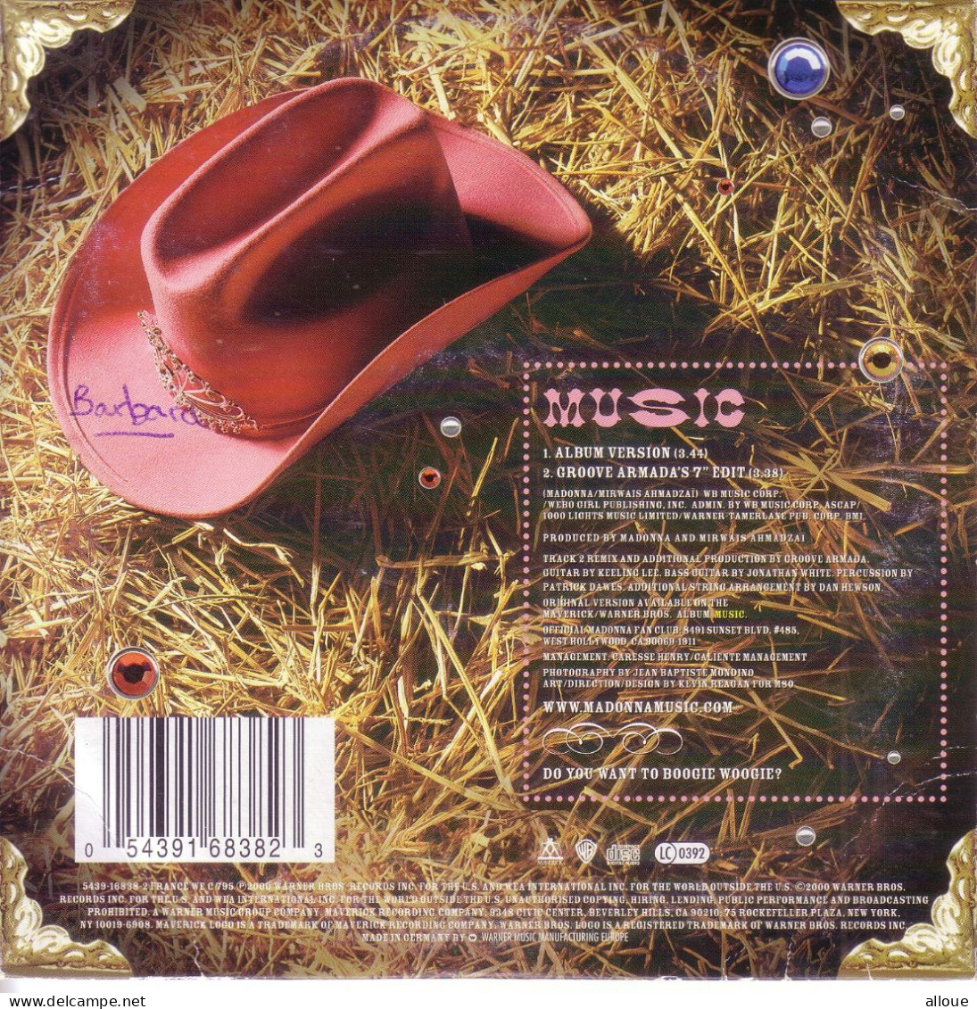 MADONNA - CD SINGLE - MUSIC - Sonstige - Englische Musik