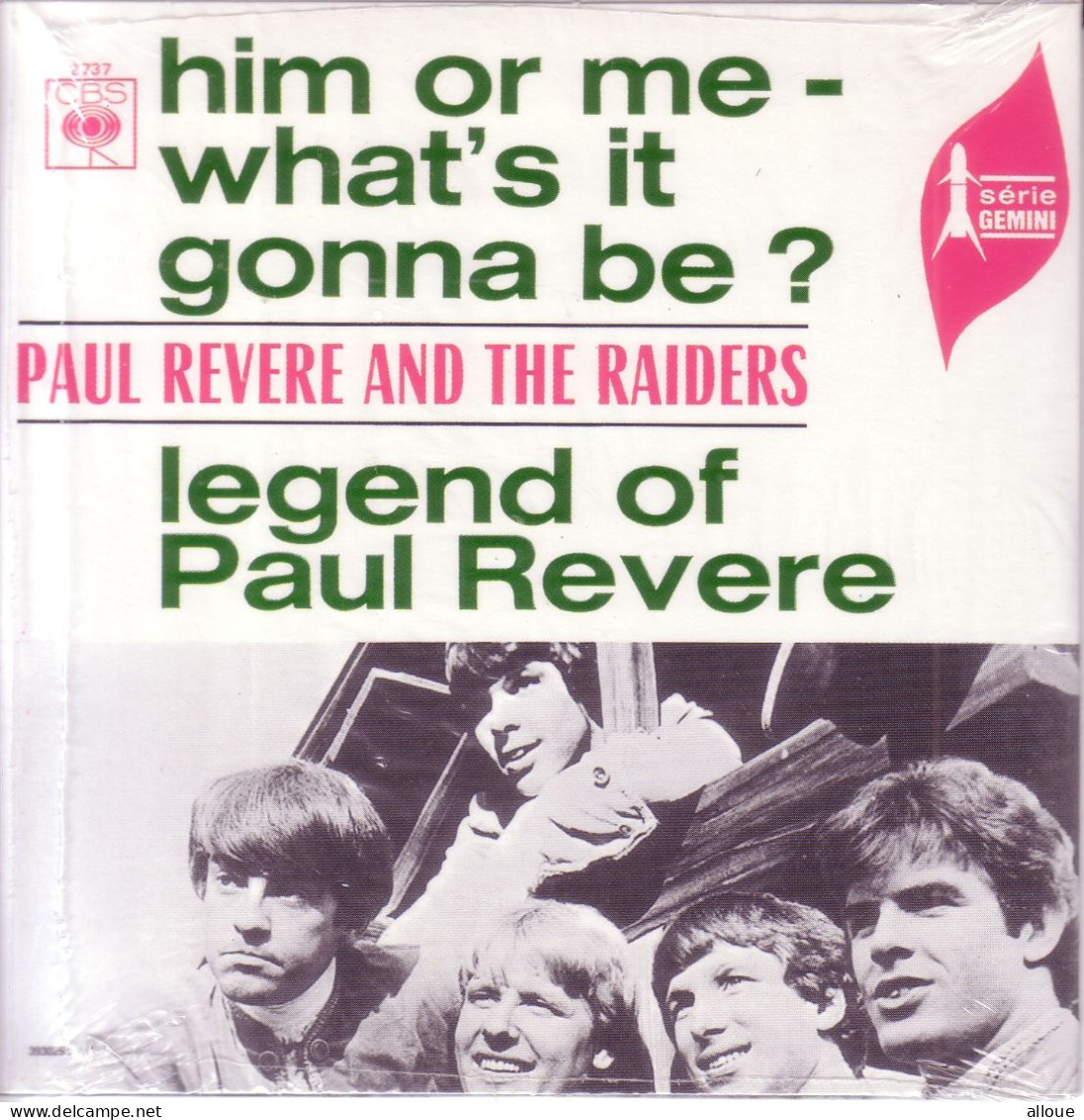 PAUL REVERE AND THE RAIDERS CD EP (2 Sgs) -KIKS + HIM OR ME - WHAT'S IT GONNA BE - Other - English Music