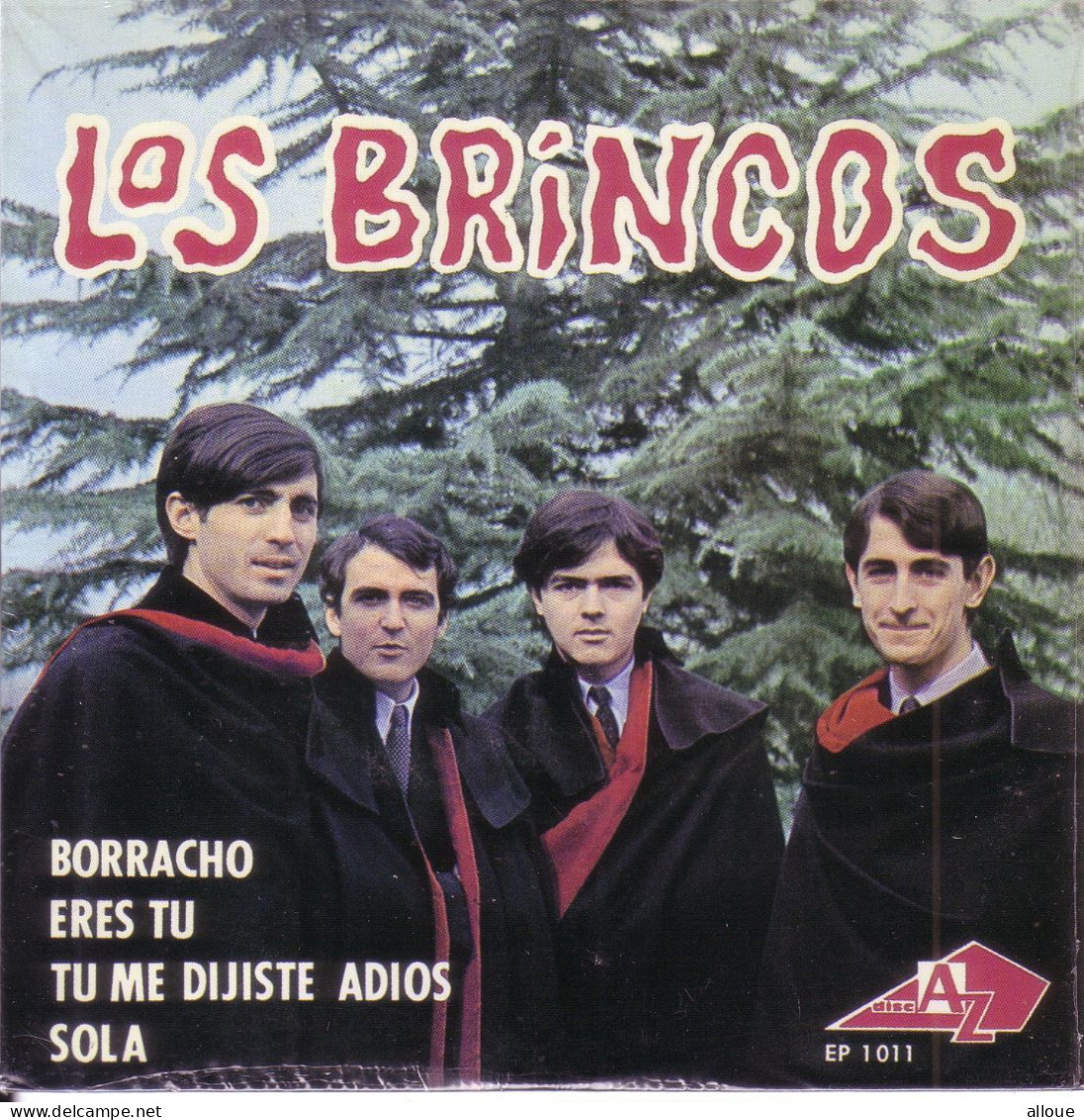 LOS BRINCOS CD EP - BORRACHO + 3 - Autres - Musique Espagnole