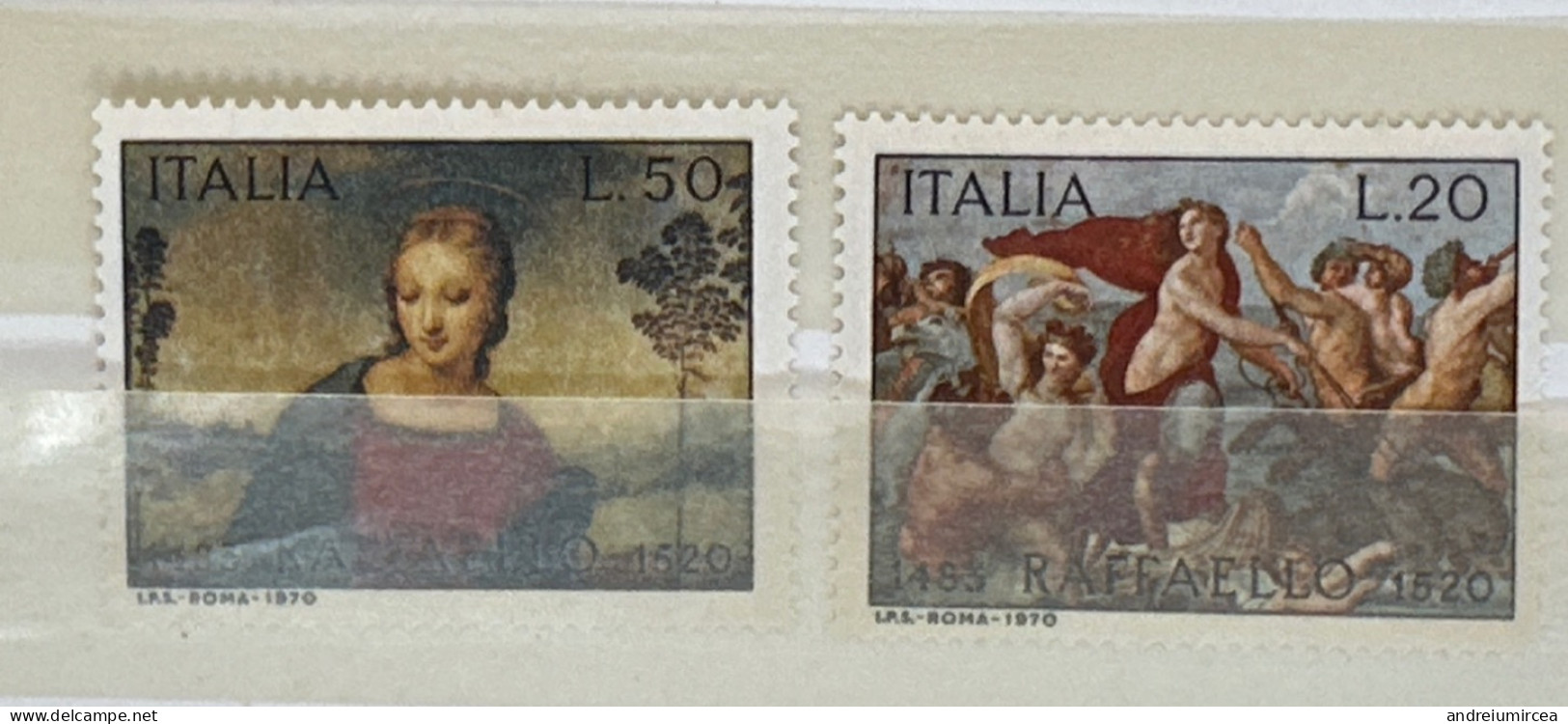 MNH Peinture Art Portraits 1970 Raffaello - 1961-70: Mint/hinged