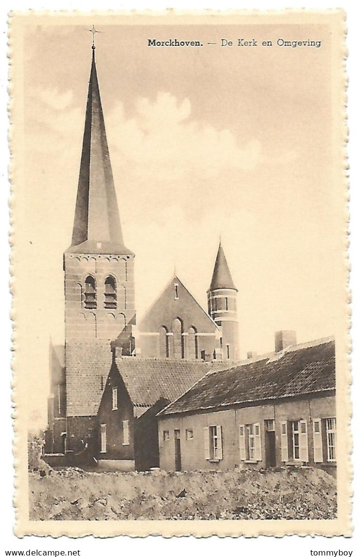 CPA Morckhoven, De Kerk En De Omgeving - Herentals