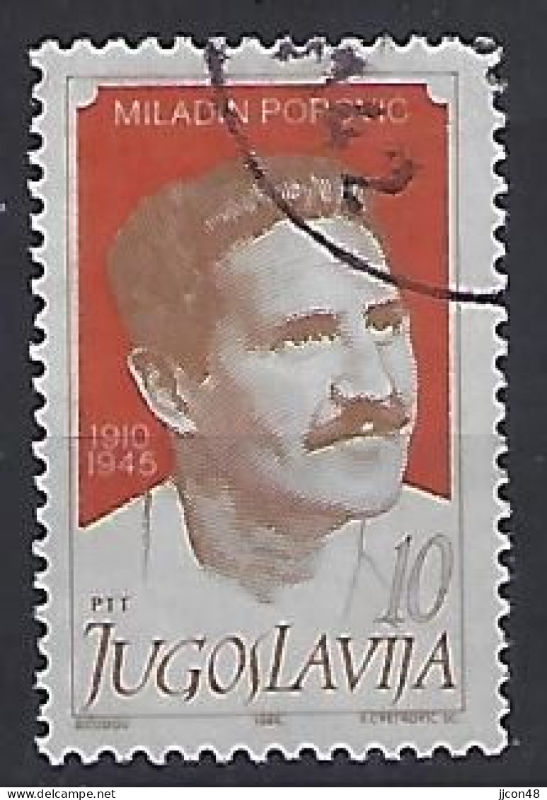 Jugoslavia 1985  Miladin Popovic (o) Mi.2129 - Used Stamps
