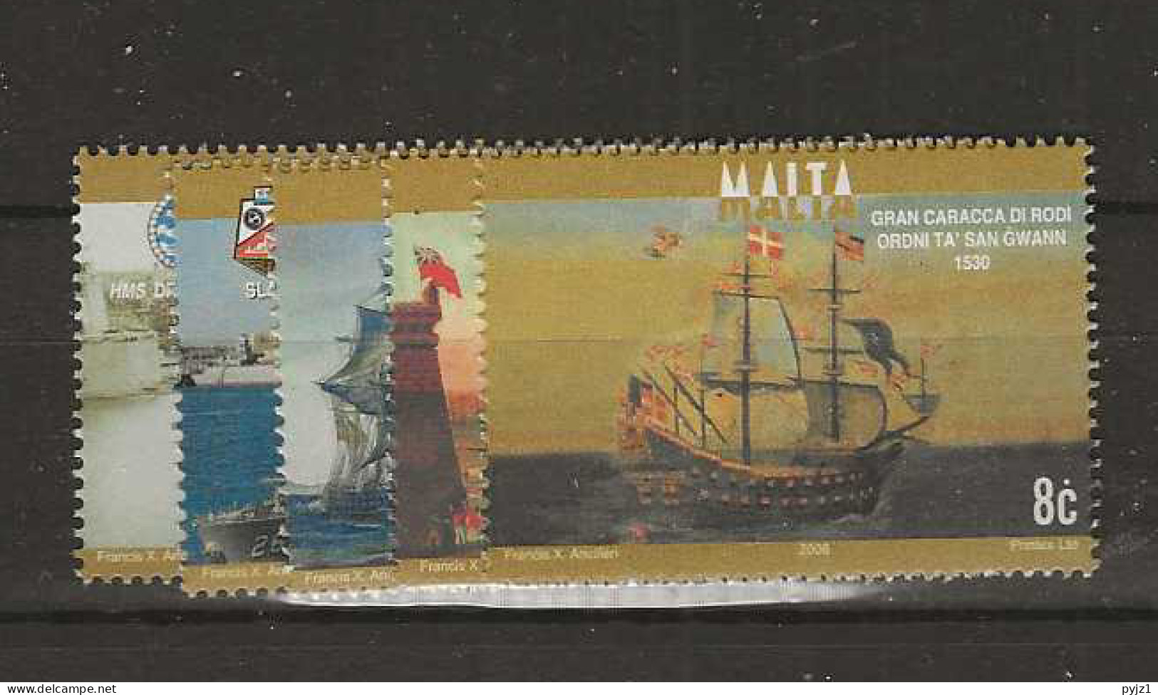 2006 MNH Malta Michel 1463-67 Postfris** - Malta