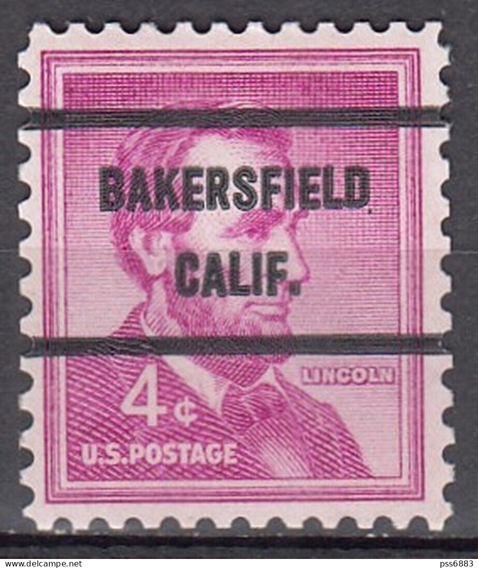 USA BUREAU Precancel/Vorausentwertung/Preo From CALIFORNIA - Bakersfield - Type 1036-71 - Vorausentwertungen