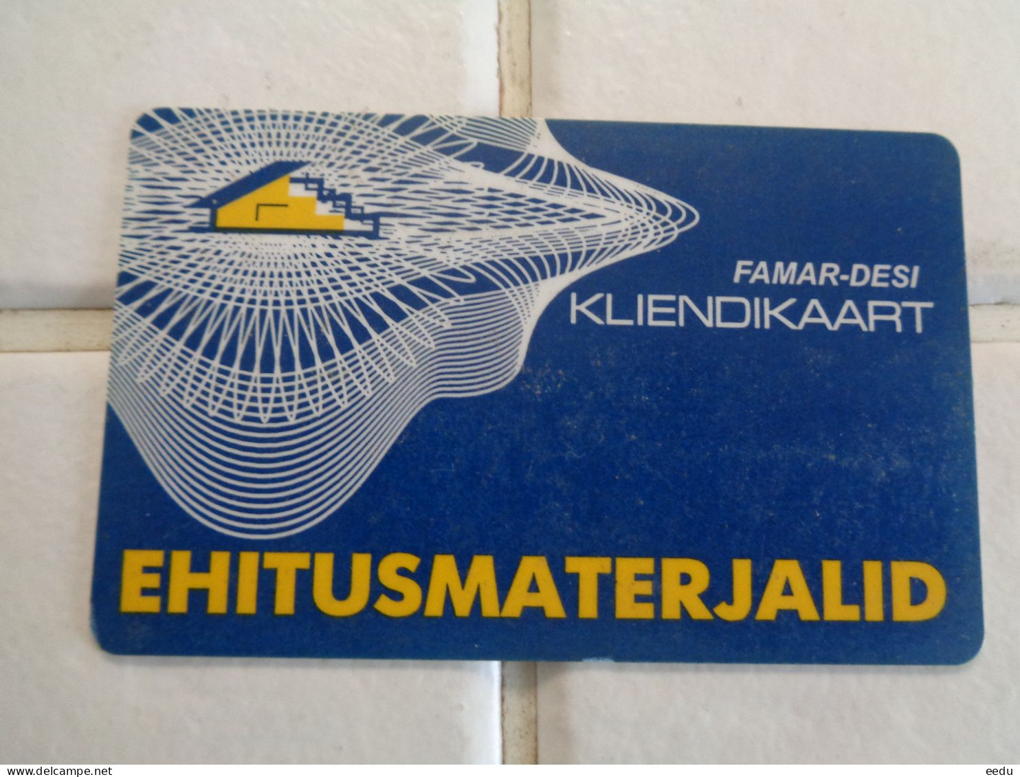 Estonia Customer Card - Other & Unclassified
