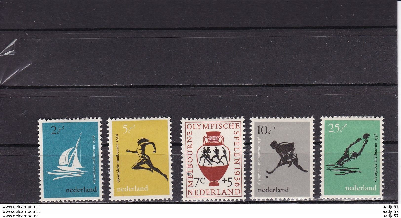 Olympische Spelen Olympic Games Melbourne NVPH 676-680 (Mi 678-682) 1956 Ongebruikt / MH* - Neufs