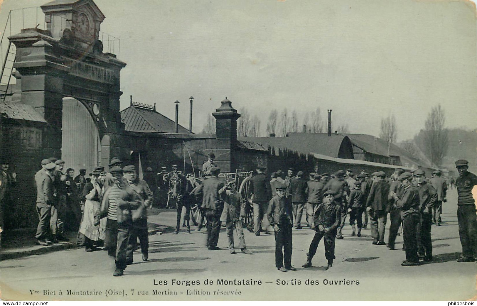 OISE  MONTATAIRE   Sortie Des Ouvriers - Montataire