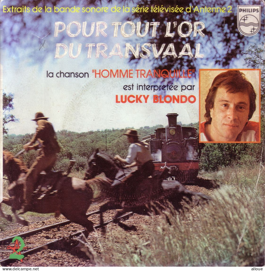 LUCKY BLONDO BO SERIE ANTENNE 2 - FR SP - HOMME TRANQUILLE + 1 - Musique De Films