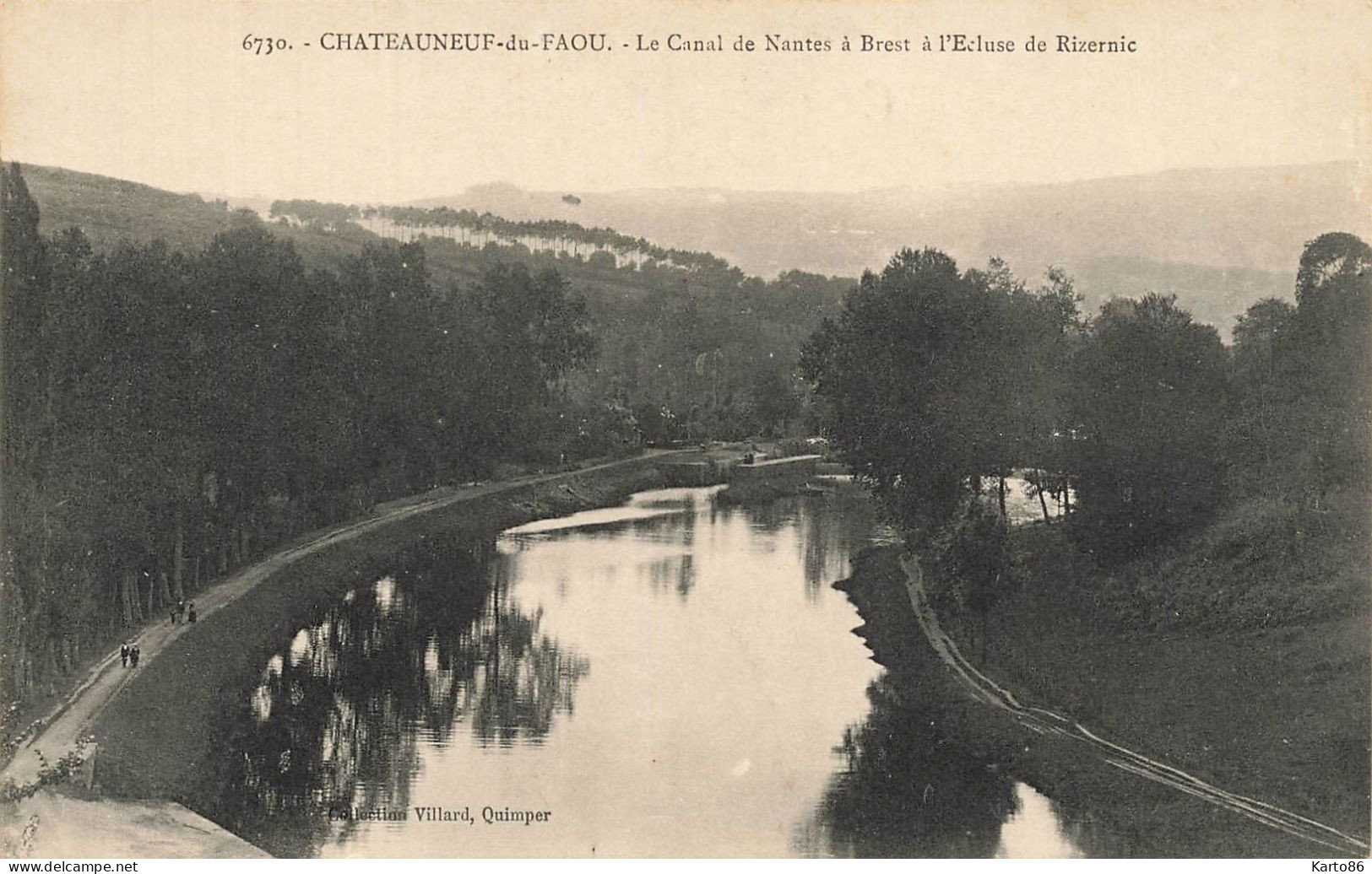 Châteauneuf Du Faou * Le Canal De Nantes à Brest à L'écluse De Rizernic - Châteauneuf-du-Faou