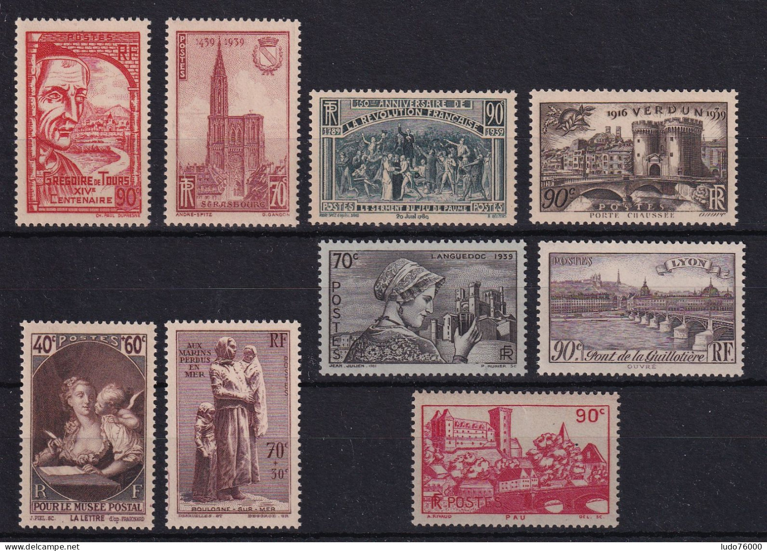 D 780 / LOT N° 442/450 NEUF** COTE 52€ - Collections