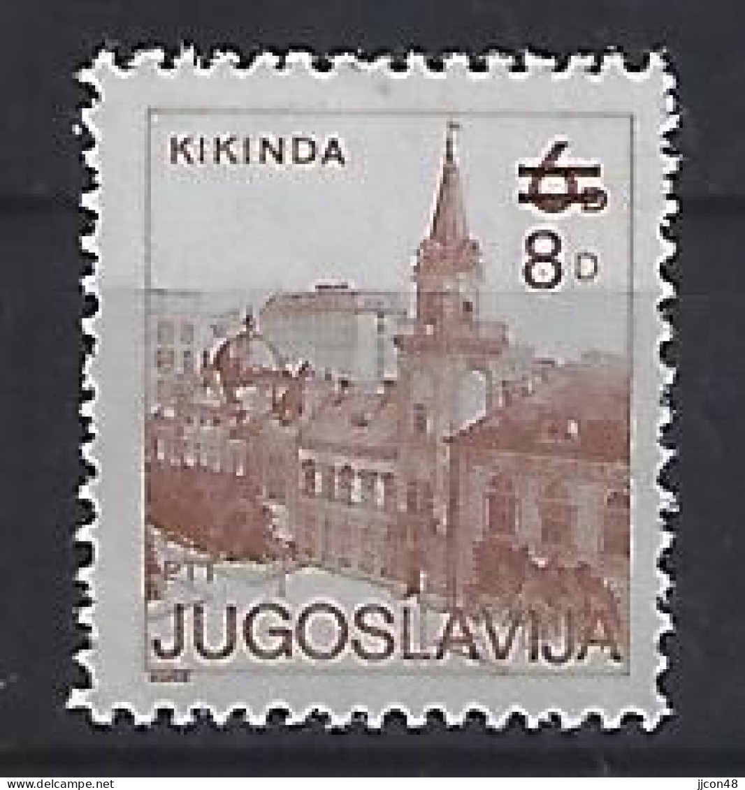 Jugoslavia 1985  Sehenswurdigkeiten (*) MM Mi.2141 A - Unused Stamps