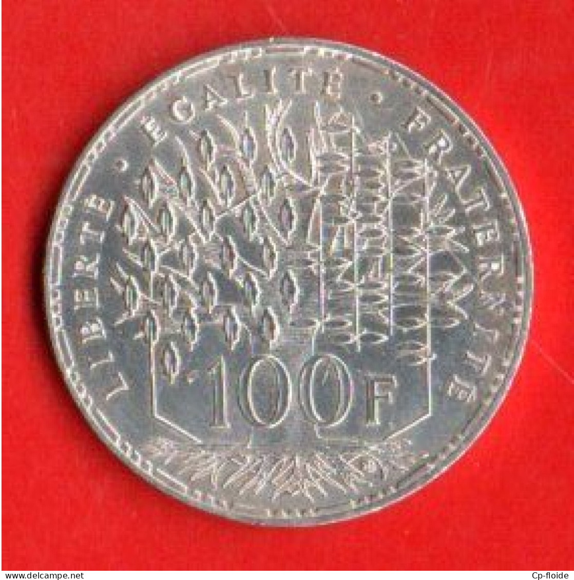 FRANCE . 100 FRANCS PANTHÉON 1982 . ARGENT - Réf. N°277B - - 100 Francs