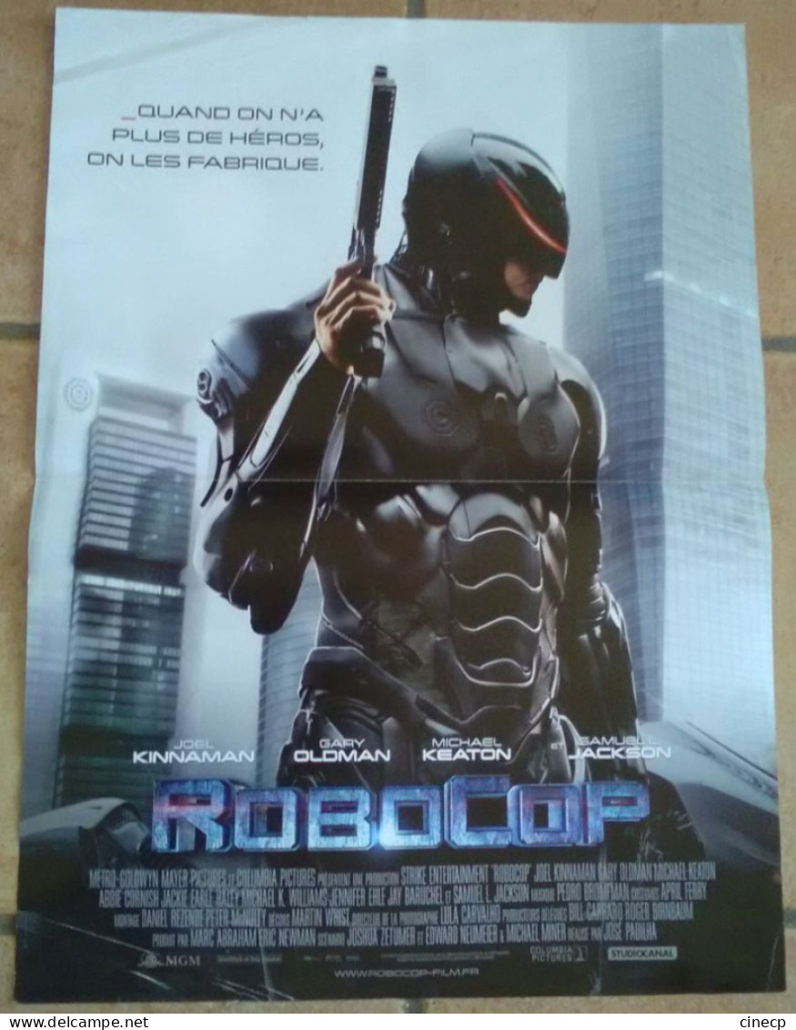 AFFICHE CINEMA FILM ROBOCOP Joel KINNAMAN OLDMAN KEATON José PADILHA 2014 TBE - Manifesti & Poster