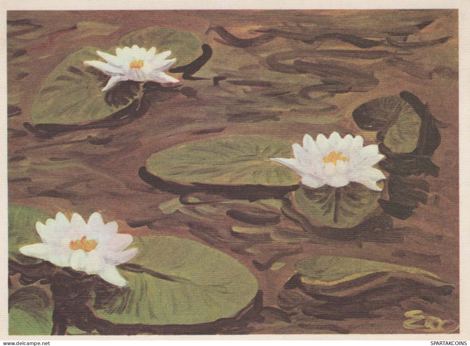 FIORI Vintage Cartolina CPSM #PBZ176.A - Flowers