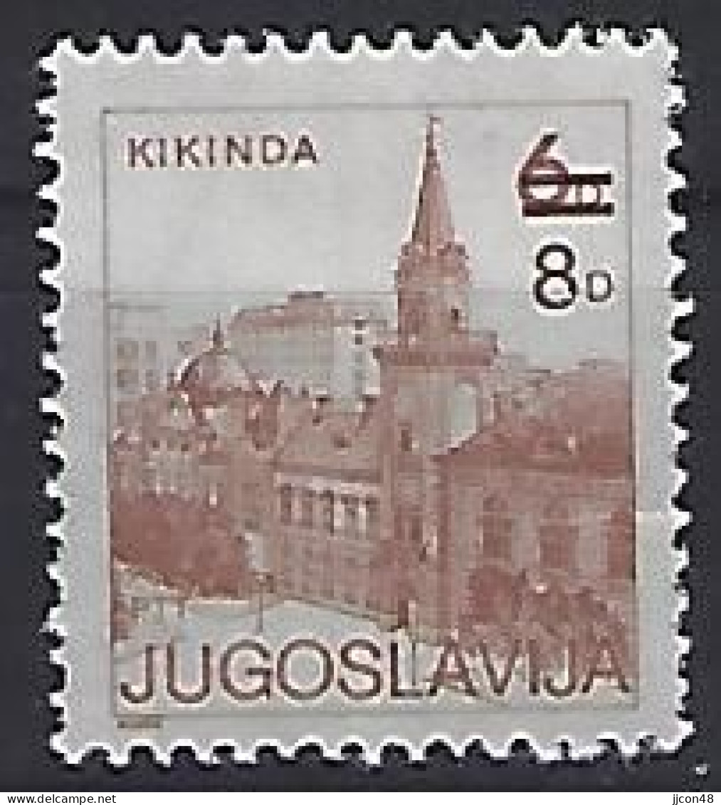 Jugoslavia 1985  Sehenswurdigkeiten (**) MNH  Mi.2141 C - Neufs