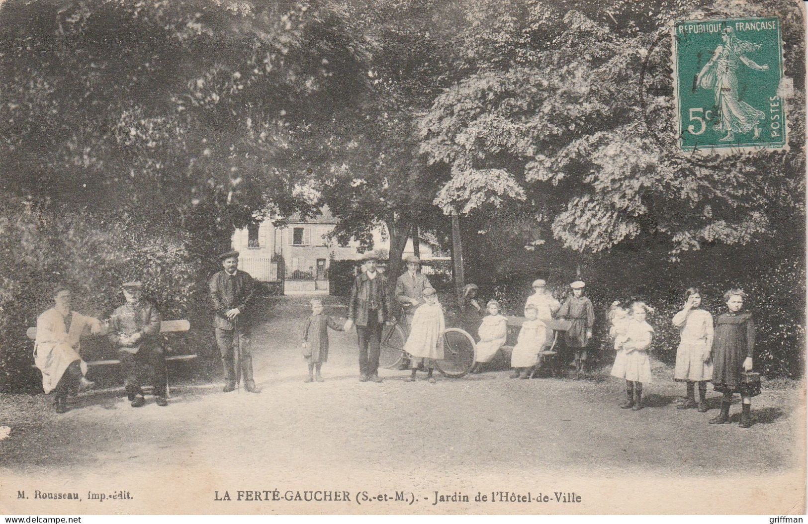 LA FERTE GAUCHER JARDIN DE L'HOTEL DE VILLE TBE - La Ferte Gaucher