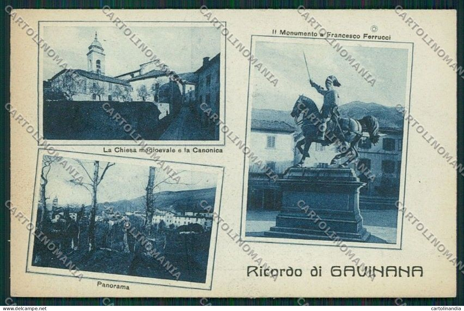 Pistoia San Marcello Pistoiese Gavinana Cartolina QQ1643 - Pistoia
