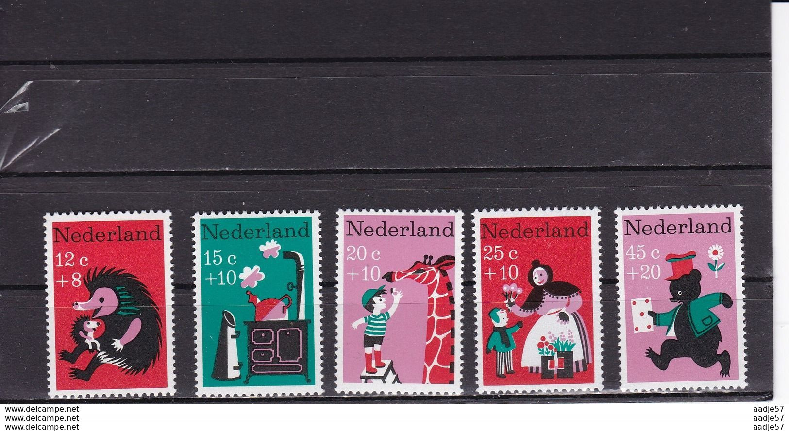1967 Kinderzegels NVPH 894-898 MNH** - Unused Stamps