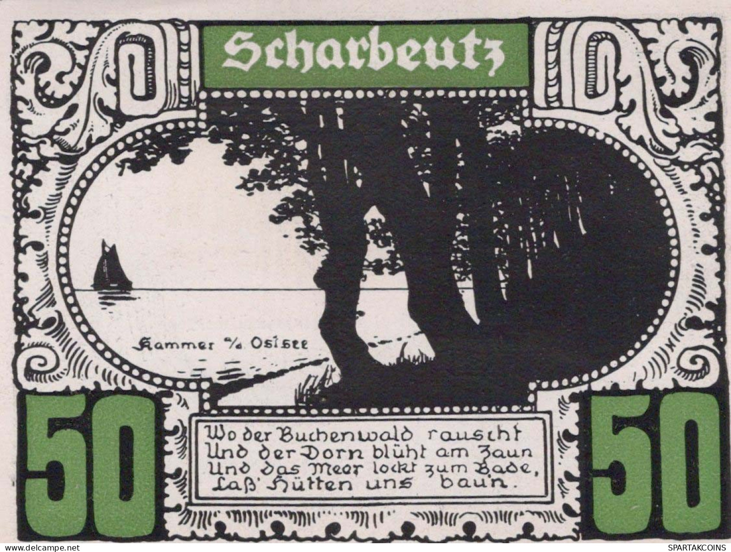 50 PFENNIG 1920 Stadt PLÖN Schleswig-Holstein UNC DEUTSCHLAND Notgeld #PB574 - [11] Emisiones Locales