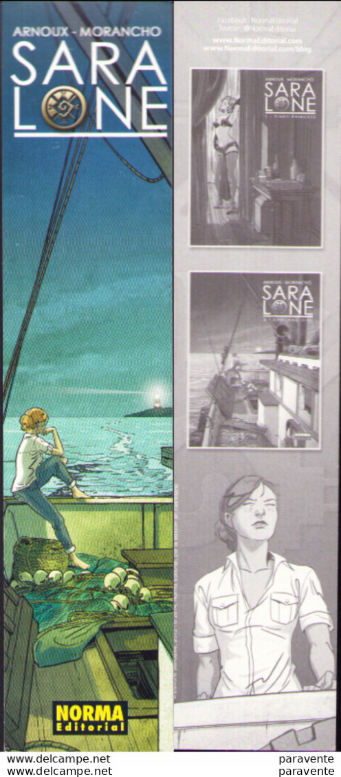 MORANCHO Marque Page Editions NORMA Pour SARA LONE - Marque-pages