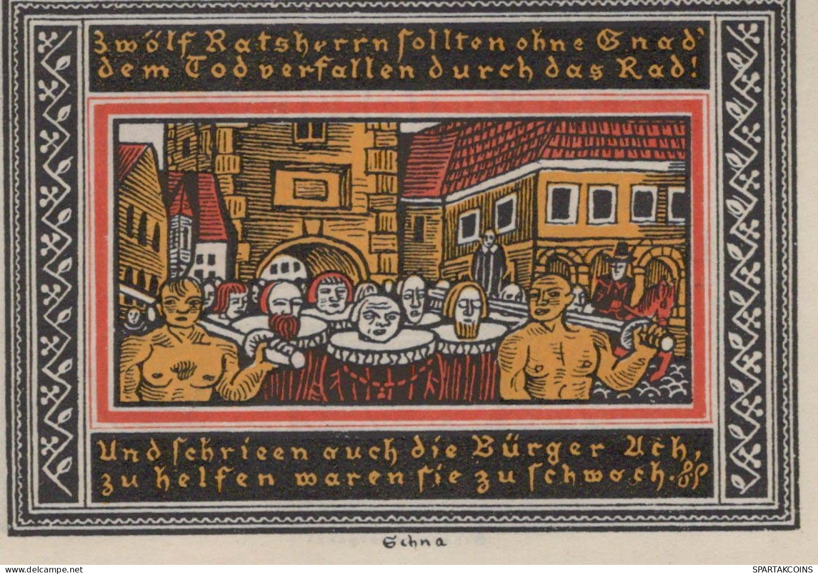 50 PFENNIG 1921 Stadt ETTLINGEN Baden UNC DEUTSCHLAND Notgeld Banknote #PB372 - [11] Local Banknote Issues