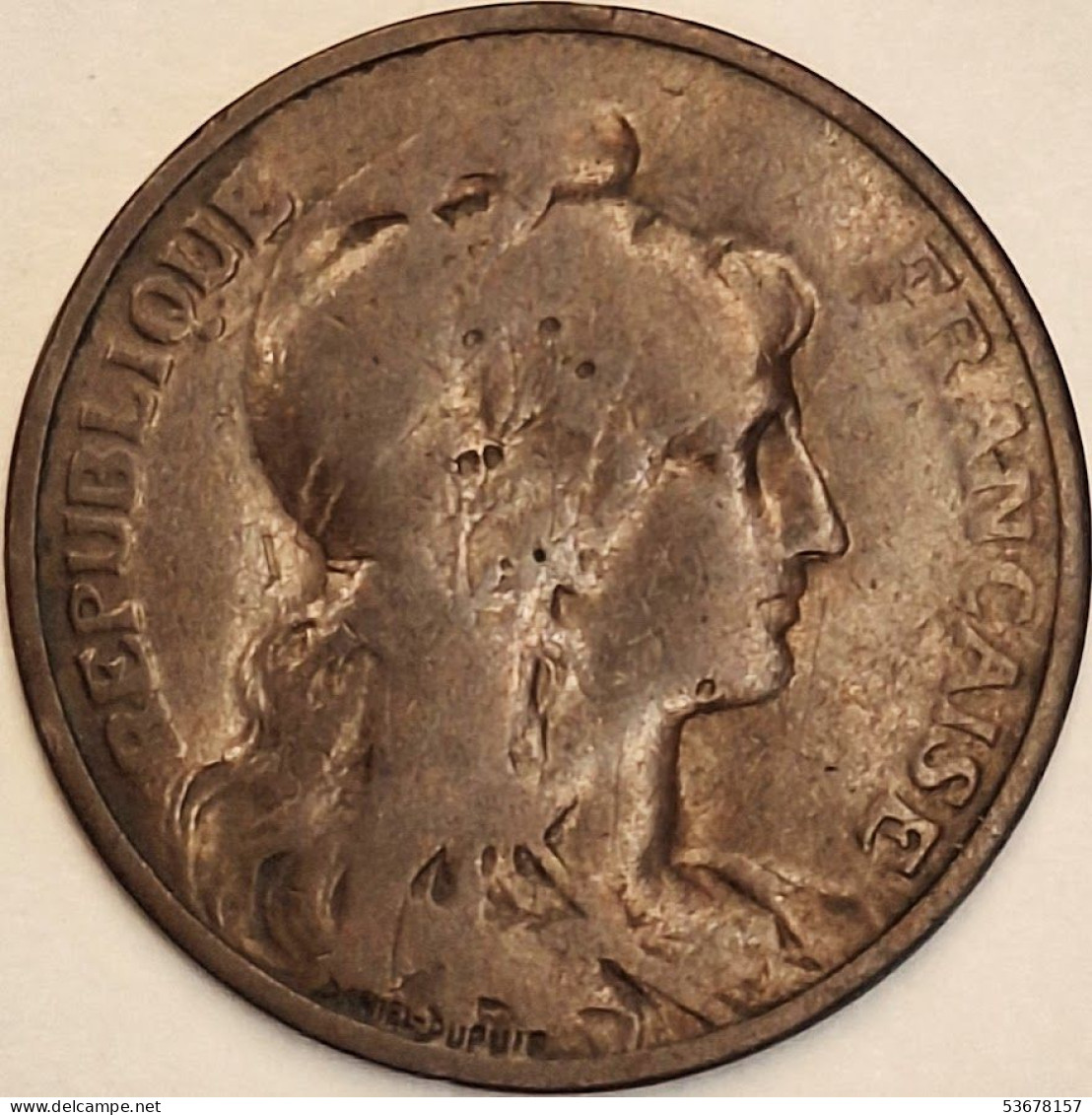 France - 5 Centimes 1913, KM# 842 (#3963) - 5 Centimes